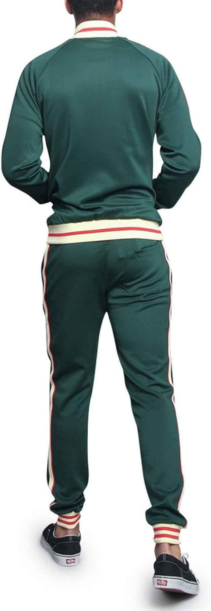 G-Style USA Men'S Tiger Pattern Tracksuit Sets