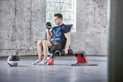 Reebok Deck Multipurpose Adjustable Bench Aerobic Strength Training Incline and Decline2