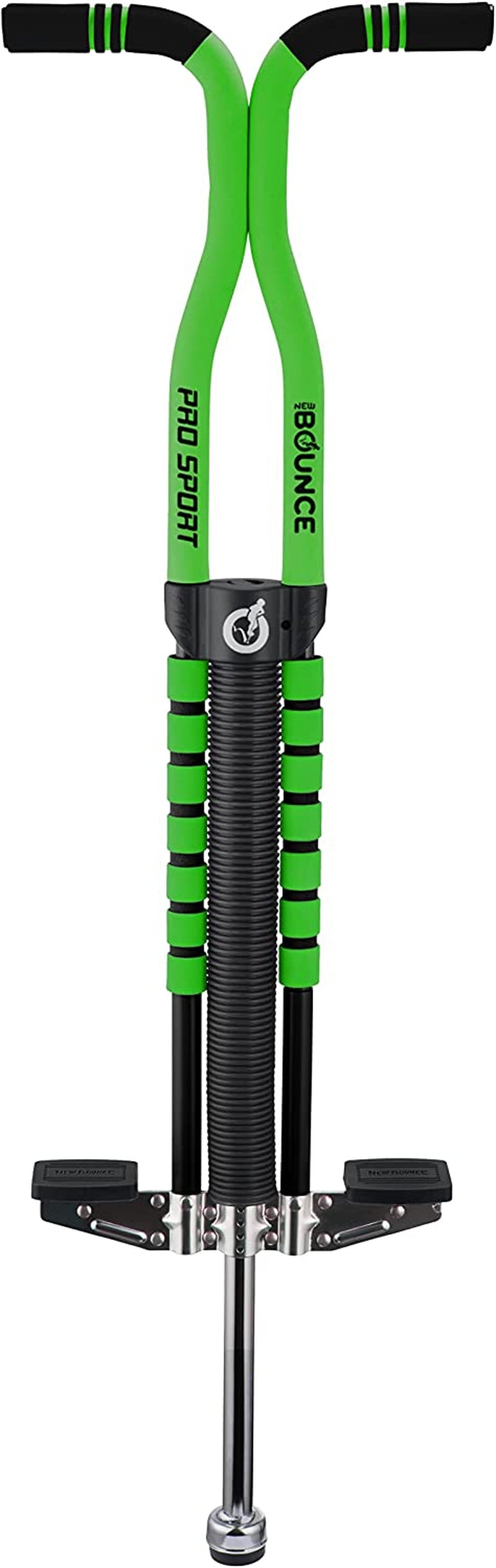 New Bounce Pogo Stick for Kids - Pogo Sticks for Ages 9 and Up, 80 to 160 Lbs - Pro Sport Edition, Quality, Easy Grip, Pogostick for Hours of Wholesome Fun