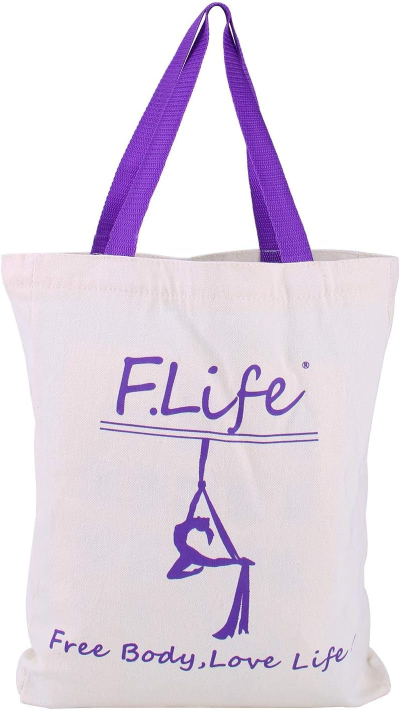 F.Life Aerial Silk Yoga Hammock & Swing for Yoga Inversion,Strength Training,Starter Hardware Kit