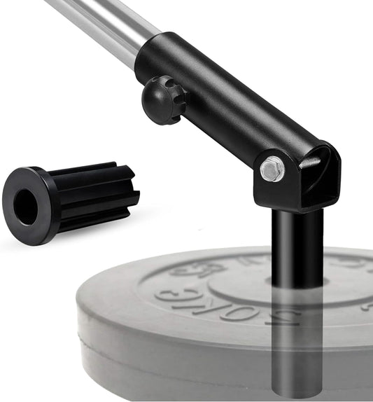 Yes4All T-Bar Row Plate Post Insert Landmine Attachment – Fit 1" & 2” Olympic Bars – Full 360° Swivel & Easy to Install