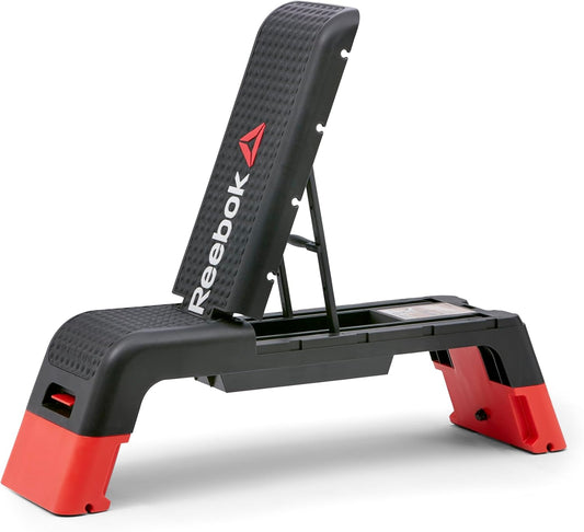 Reebok Deck Multipurpose Adjustable Bench Aerobic Strength Training Incline and Decline2