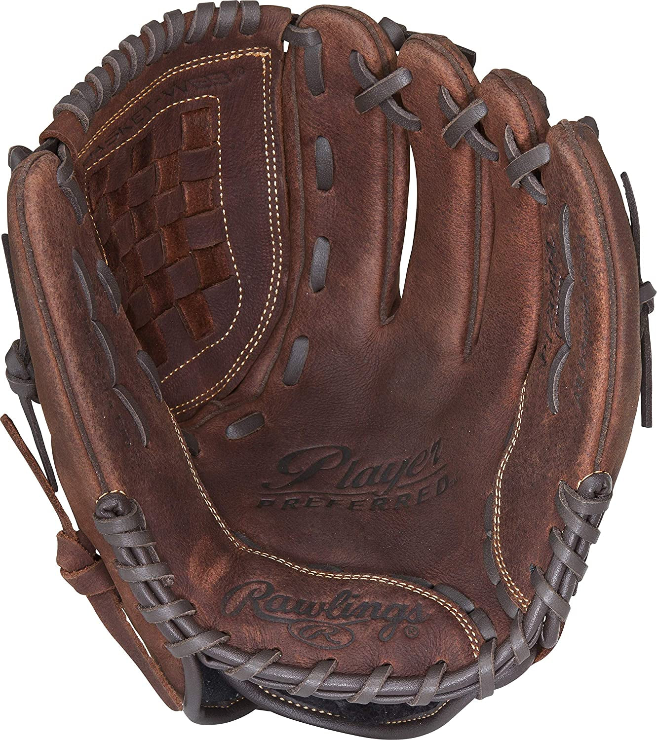 Rawlings | Player Preferred Adult Ball Glove | Baseball/Slowpitch Softball | Multiple Styles